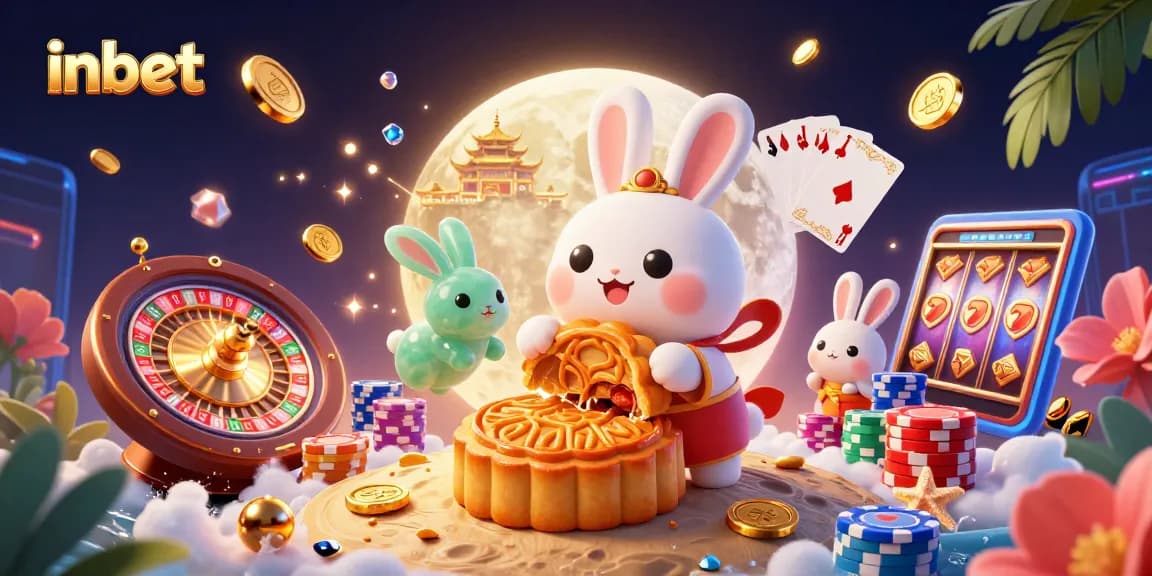 Engage with inbet games and rewards at our vibrant online casino backdrop featuring cheerful characters.