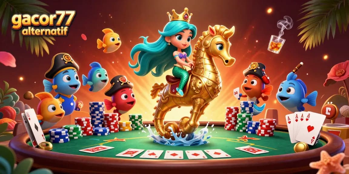Merayakan kemenangan dengan gacor77 alternatif, permainan kasino penuh warna, pemenang siap meraih jackpot.