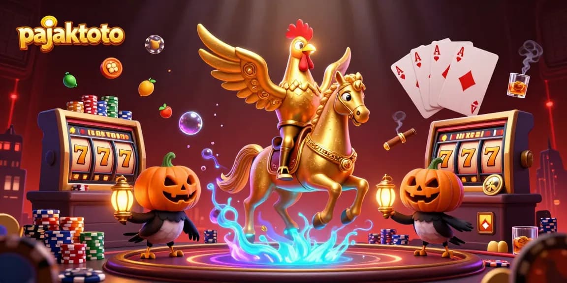Pajaktoto menghadirkan jackpot berlimpah melalui ilustrasi kasino yang magis dan mengasyikkan.