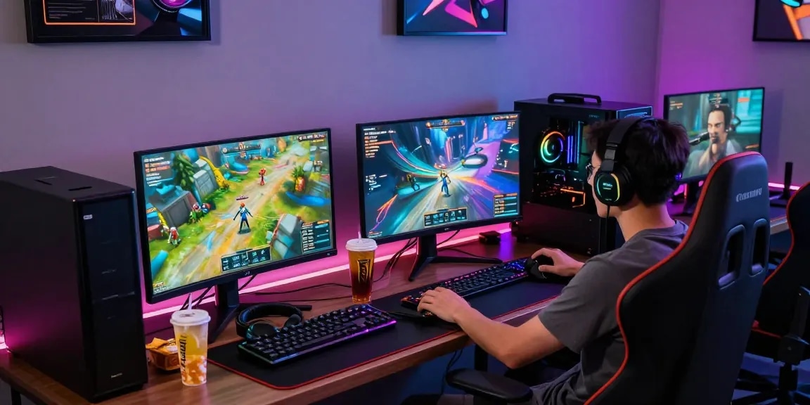 Pengalaman gaming mulus di https://www.acdctees.com dengan gamer menikmati permainan anti lag.