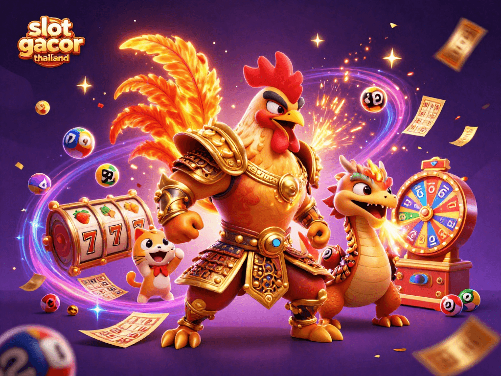 Experience thrilling slot gacor thailand action with colorful characters and dynamic casino elements!