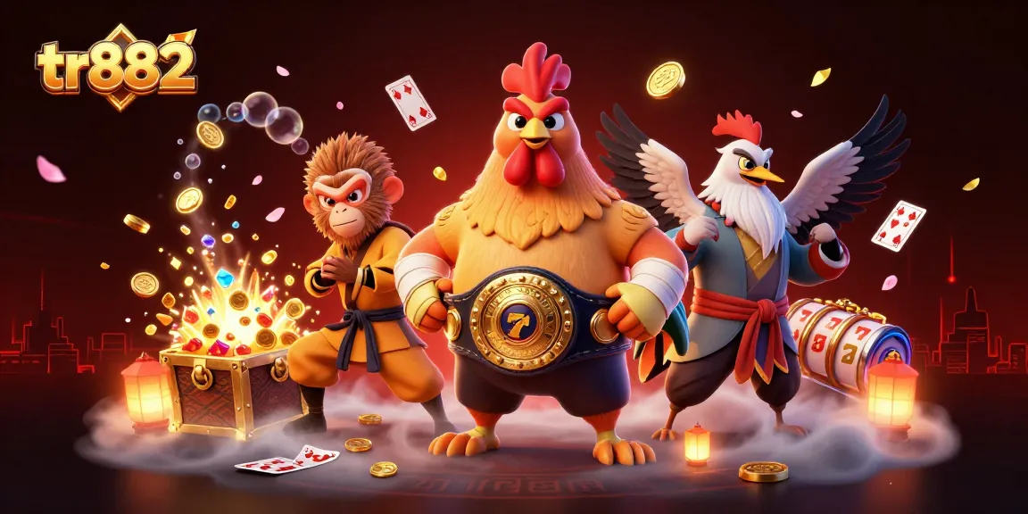 Experience thrilling gameplay at tr882 with a vibrant illustration showcasing a dynamic casino scene.