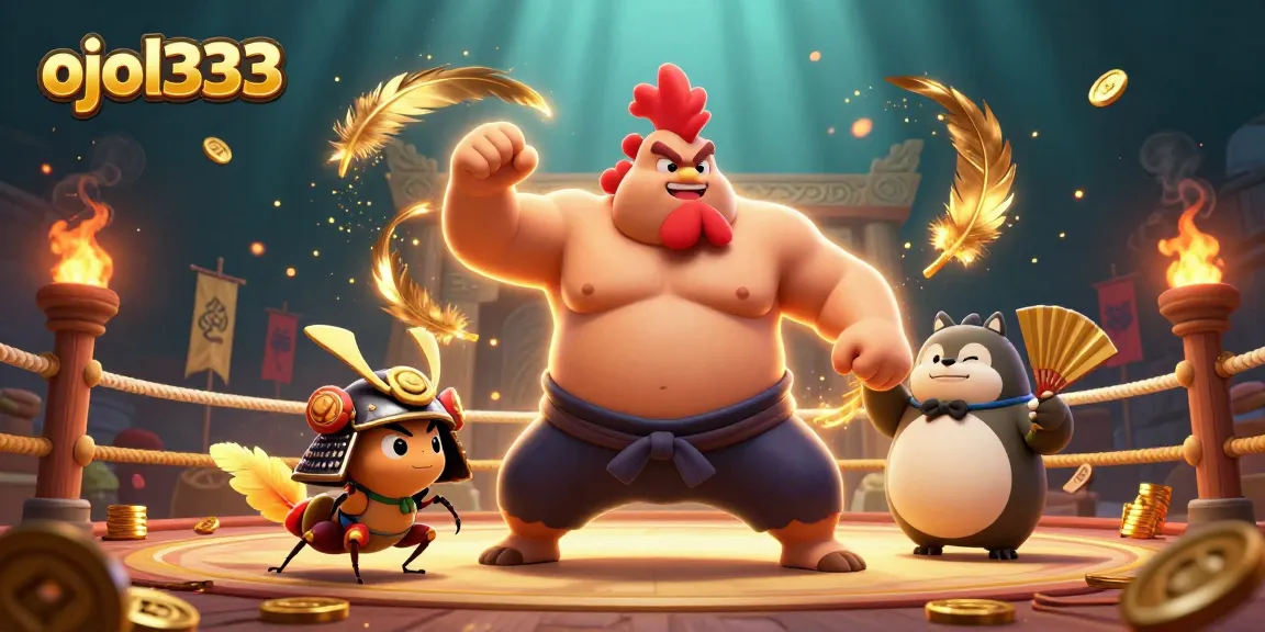 Discover thrilling gaming with ojol333 featuring fierce characters and vibrant casino elements.