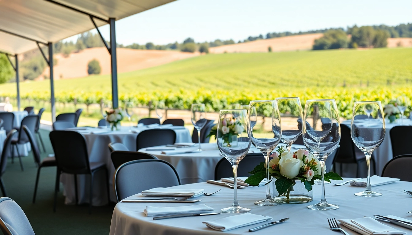 Host Unforgettable Corporate Events Winery Sacramento for Lasting Impressions