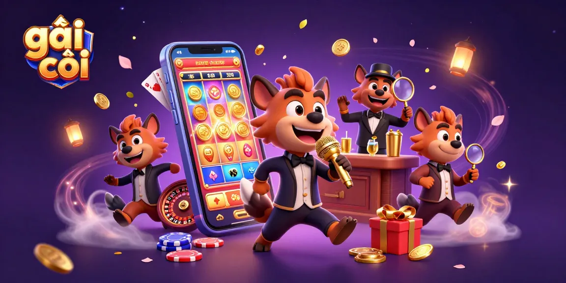 Engage with the thrilling atmosphere of a comedy casino run by hyenas, featuring the keyword gái gọi.