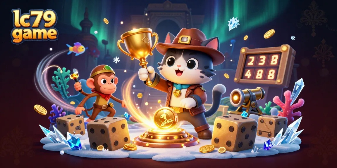 Chơi lc79 game, khám phá bí ẩn với cá khổng lồ và giải thưởng hấp dẫn.