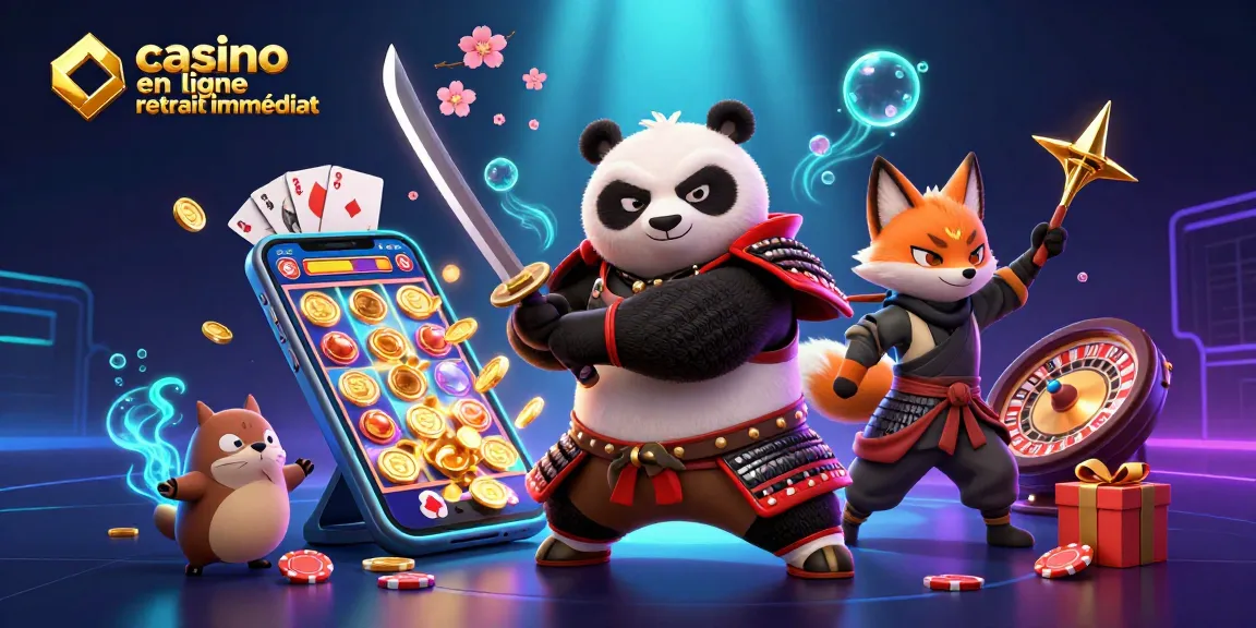 Gagnez avec casino en ligne retrait immédiat et profitez d'une expérience de jeu immersive.
