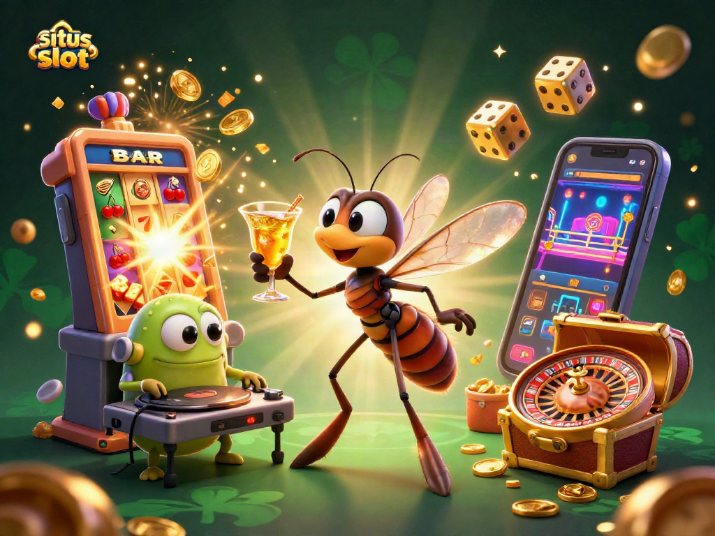 Experience the excitement of situs slot with dynamic characters and bursting jackpots!
