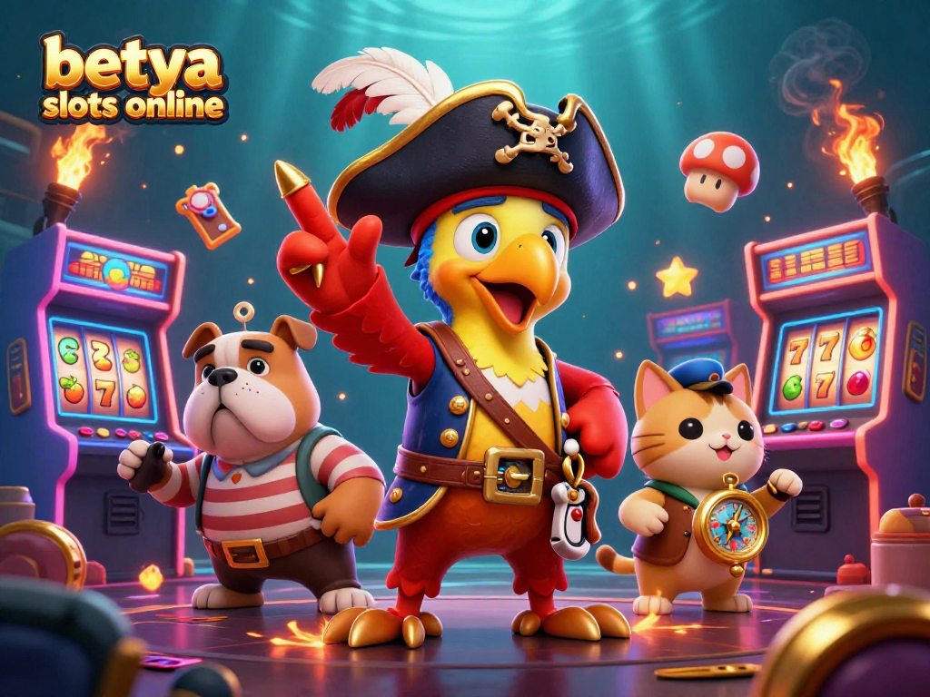 Experience excitement with betya slots online featuring colorful 3D characters and dynamic game elements.