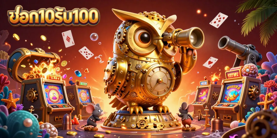 โปรโมชั่นฝาก10รับ100 เพิ่มโอกาสให้ผู้เล่นทดลองเล่นเกมจริงได้อย่างปลอดภัย