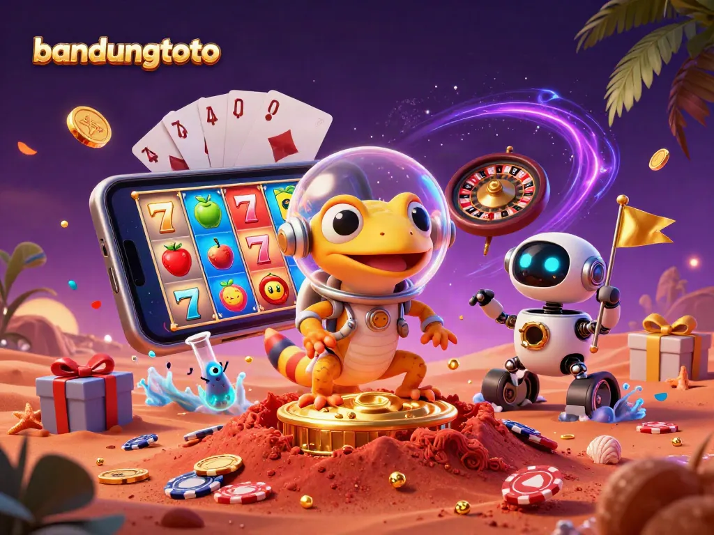 Experience bandungtoto with a vibrant Martian casino adventure packed with slot games and excitement.