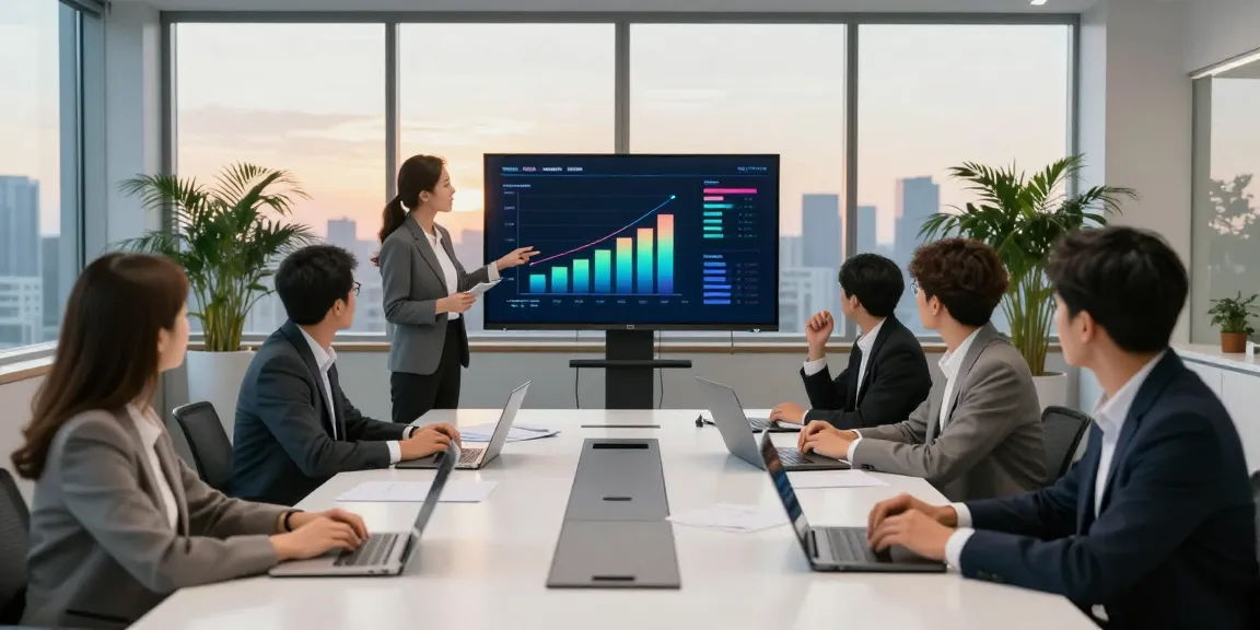 Business team collaborating in a modern office to discuss bpinetempresas insights.
