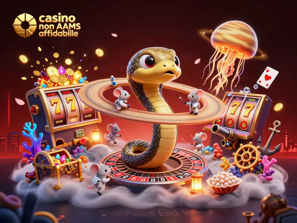 I migliori giochi nei casino non AAMS affidabili con slot e premi scintillanti.