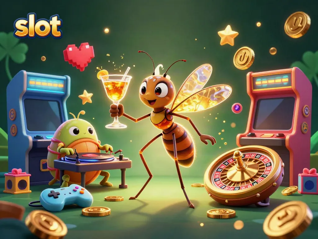 Slot yang menghidupkan kembali karakter ikan amber dalam suasana kasino dengan permainan 3D yang berkilau.