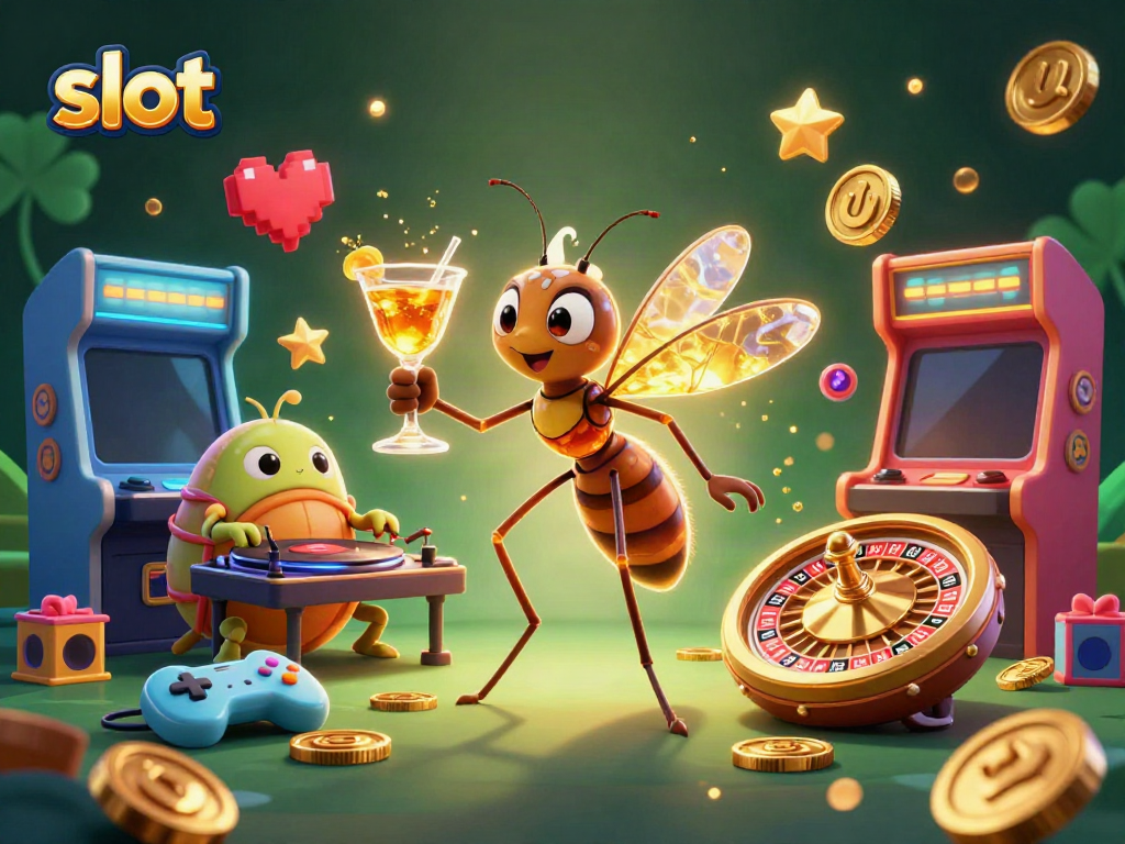 Slot yang menghidupkan kembali karakter ikan amber dalam suasana kasino dengan permainan 3D yang berkilau.