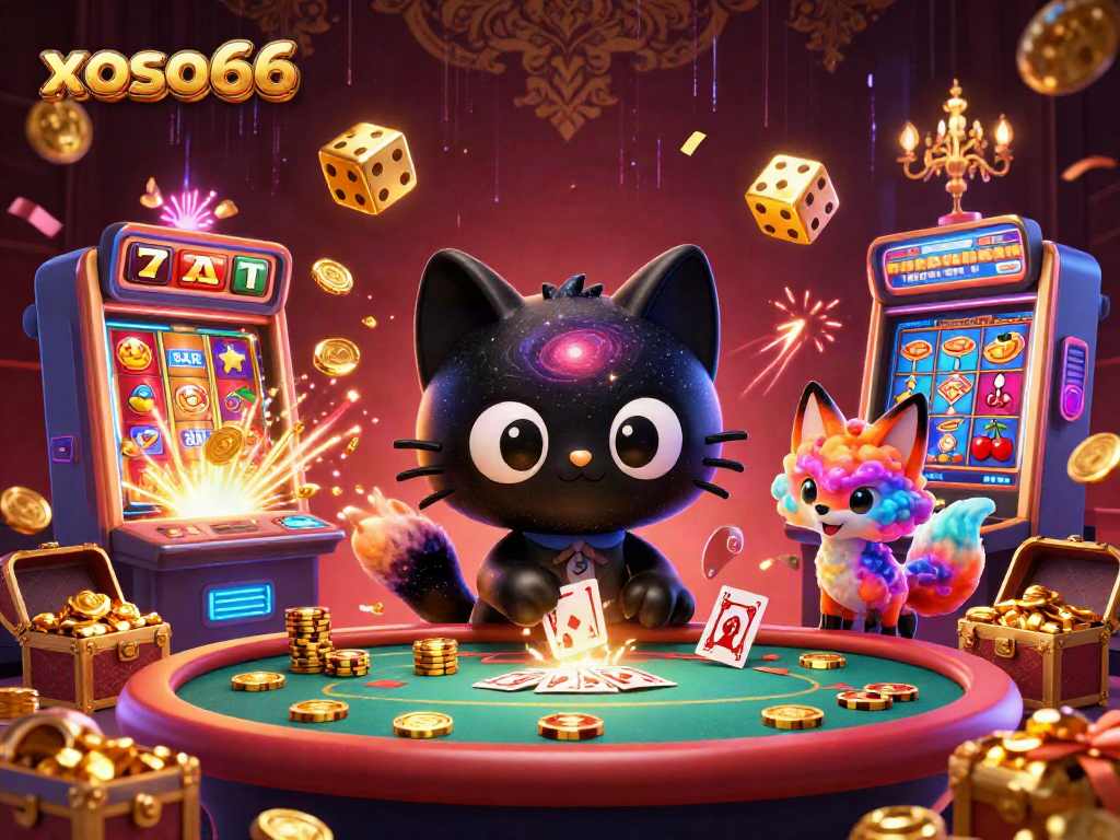 Xoso66: Experience thrilling casino adventures at an exciting cosmic gaming table.