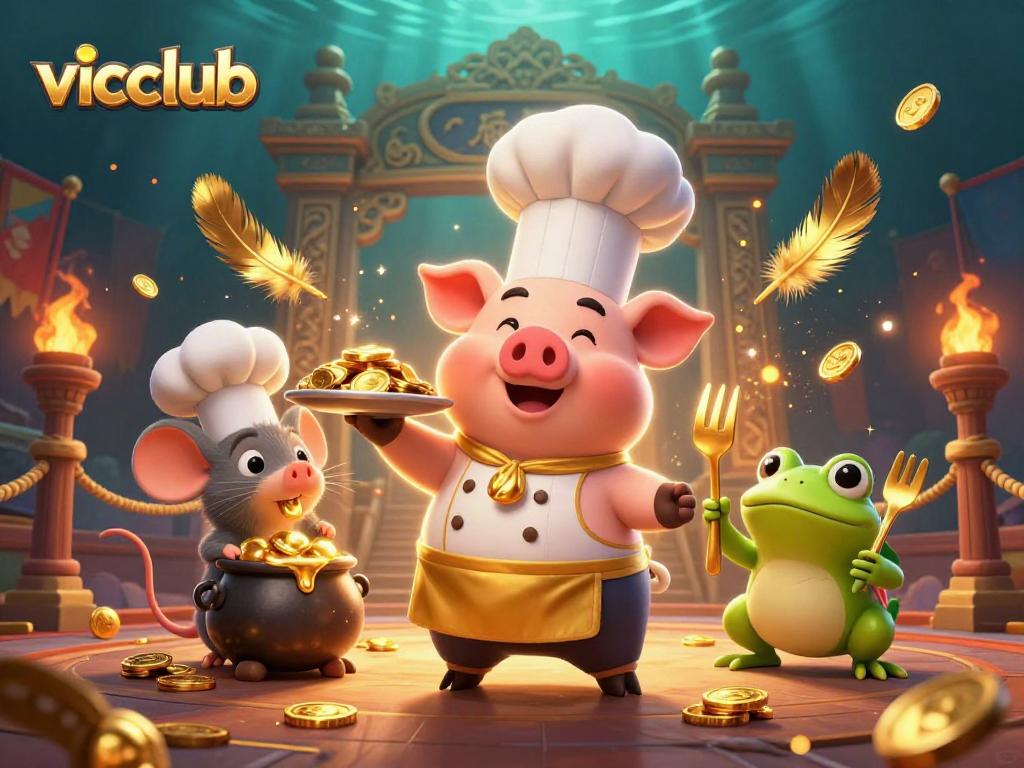 Win big at vicclub with exciting casino themes and vibrant 3D characters in action.