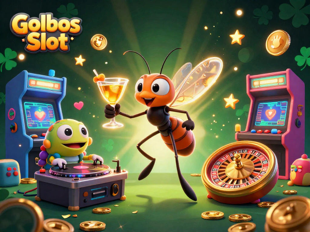 Experience thrilling gameplay with Golbos Slot featuring unique casino characters and vibrant gaming elements.
