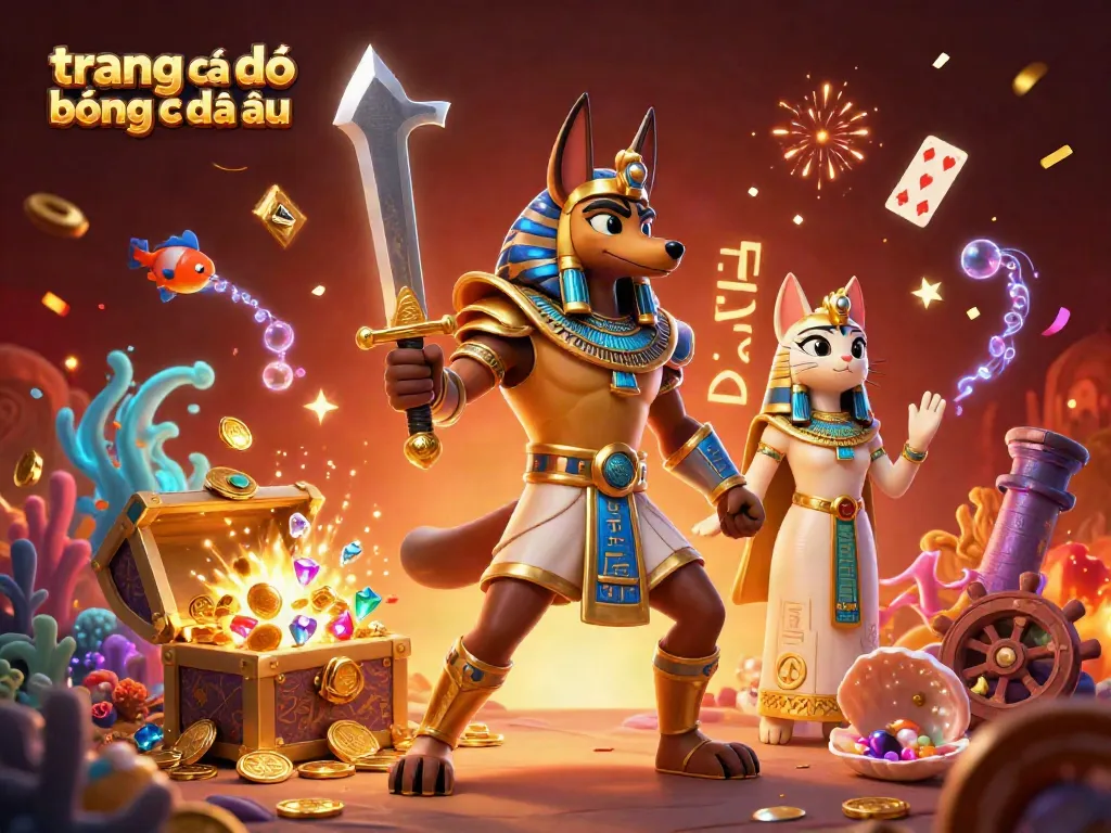 Đặt cược tại trang cá độ bóng đá châu âu với Anubis và Bastet, trải nghiệm đầy màu sắc và phong phú.