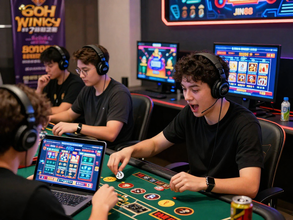 Trải nghiệm Đăng ký Jin88 với người chơi tham gia các trò chơi casino trực tuyến hấp dẫn.
