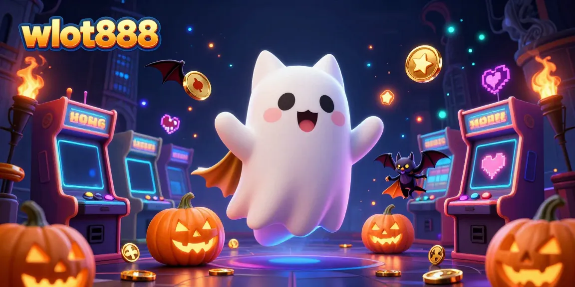Permainan slot gacor wslot888 dengan kucing hantu dan kelelawar dalam suasana kasino