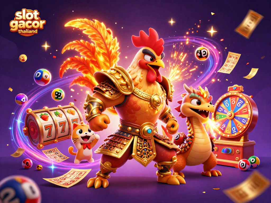 Experience thrilling slot gacor thailand action with colorful characters and dynamic casino elements!