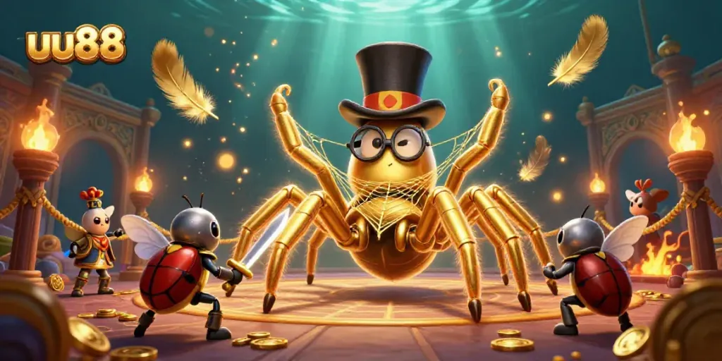 Engage with thrilling online casino adventures at uu88 with vibrant characters and dynamic visuals.