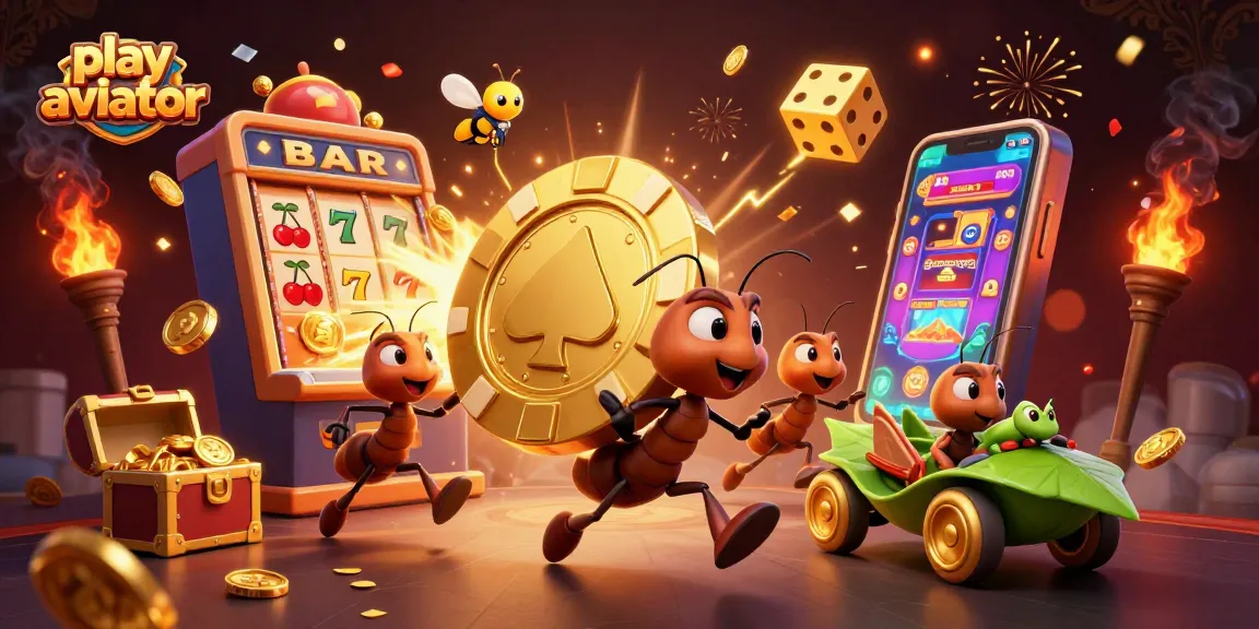 Play Aviator strategically with engaging slot elements and exciting characters in a dynamic casino scene.