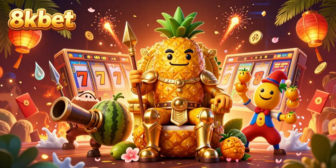 Experience exciting jackpots at 8xbet with a vibrant illustration showcasing a magical casino scene.