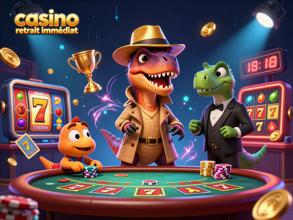 Le casino retrait immédiat permet aux joueurs de vivre des gains rapides avec des jackpots instantanés.