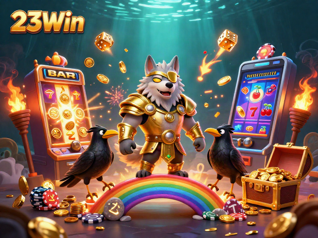 Engage in thrilling gameplay at 23Win with immersive graphics and dynamic casino elements.