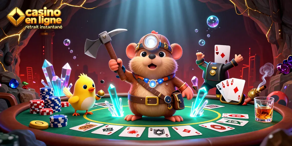 Découvrez un casino en ligne retrait instantané avec un jeu de poker vibrant et dynamique, rempli de trésors.