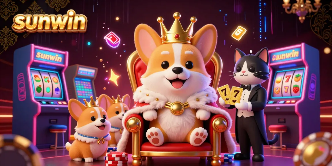 Experience the thrill of sunwin casino with vibrant characters and dazzling game elements.