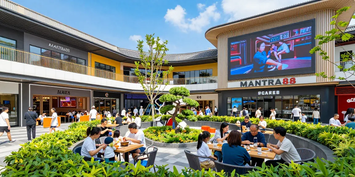 Experience the vibrant atmosphere at www.mgoldproperties.com, featuring diverse activities at the modern entertainment center.