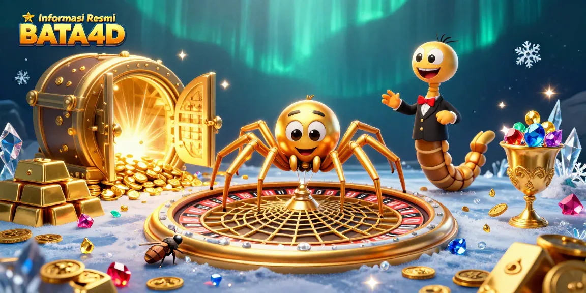 Engage with Informasi Resmi BATA4D in this vibrant 3D casino scene featuring interactive elements and thrilling adventures.