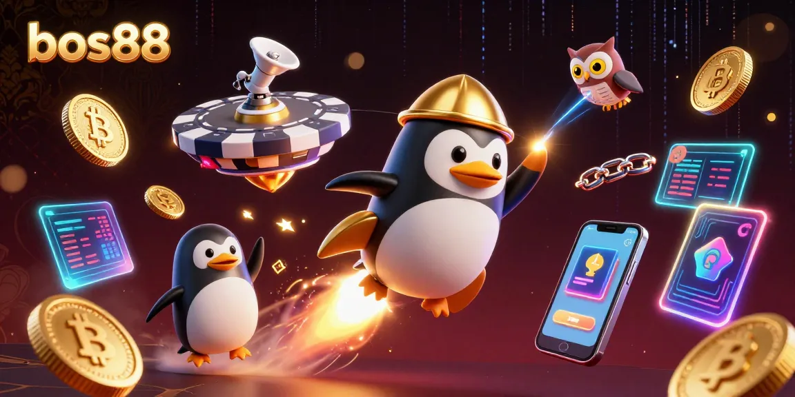 Merayakan keseruan bos88 dengan permainan slot fantastis dan koin emas bernyala.