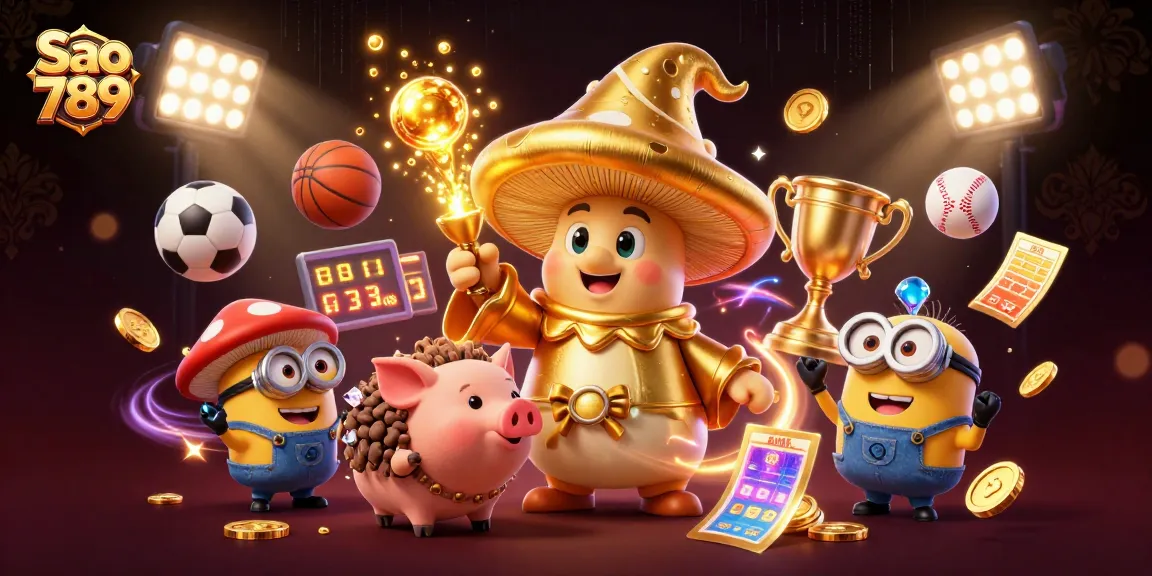 Experience thrilling gameplay at Sao 789 with dynamic elements capturing the excitement of winning!