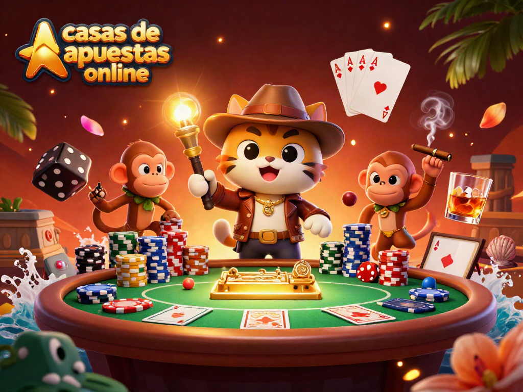 Las casas de apuestas online ofrecen aventuras emocionantes en un entorno de casino vibrante.