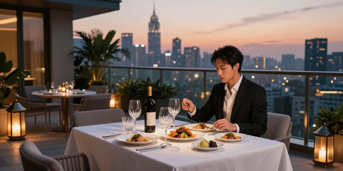 Pengalaman mewah di penthouse dengan pemandangan kota, luxury111 menjadi fokus utama.