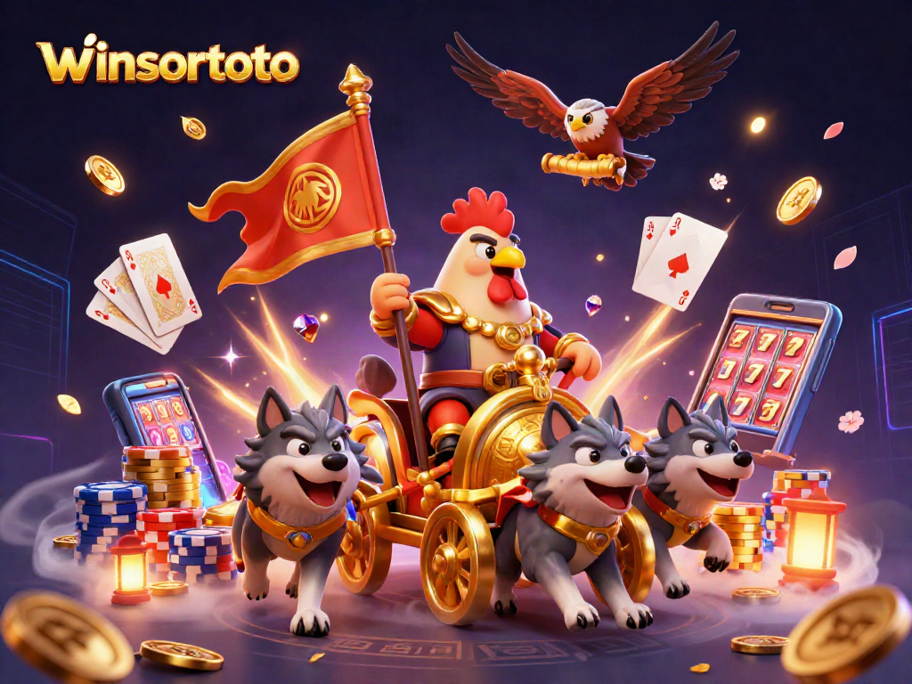 Menangkan jackpot di winsortoto dengan mesin slot mewah bertema kasino digital.