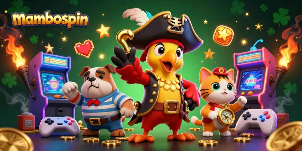 Mainkan mambospin seperti seorang profesional dengan ilustrasi kasino 3D yang memukau.