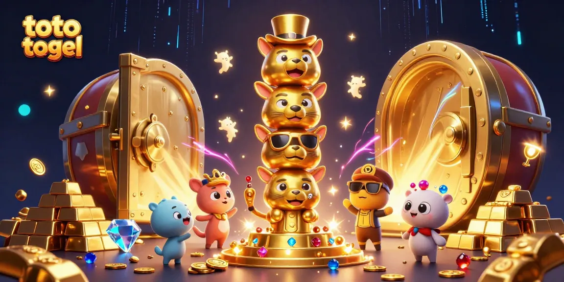 Rasakan sensasi bermain toto togel di kasino dengan totem yang berkilau dan harta emas yang melimpah.