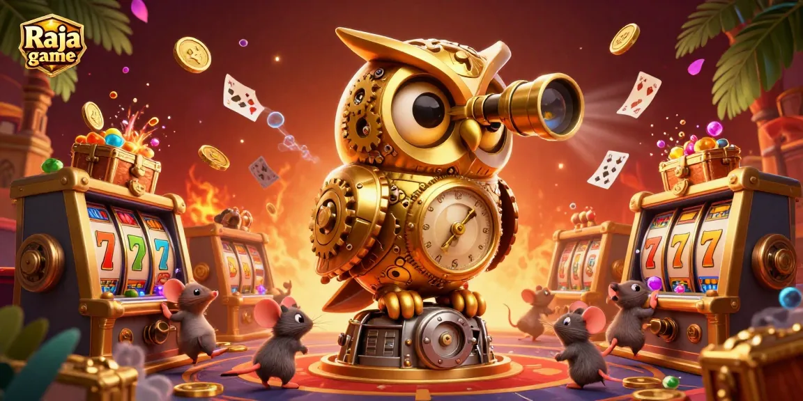 Spin to win with Raja game as players engage in thrilling slot adventures amidst vibrant casino scenes.