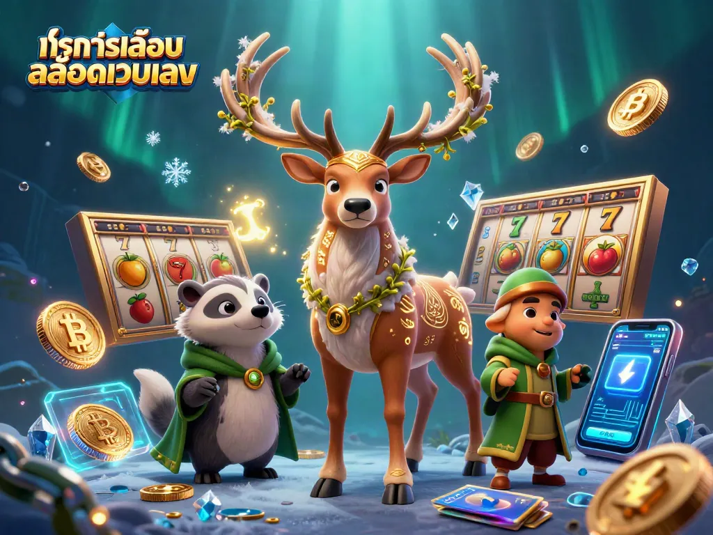 ทดลองเล่นสล็อตเว็บตรง เล่นเกมสล็อตออนไลน์สนุกสุดมันส์ในโลกของคาสิโน