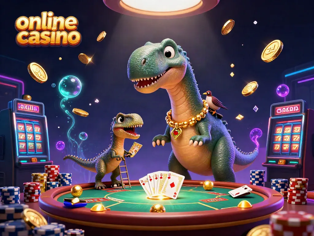 Engage in an exhilarating online casino adventure with unique characters and dazzling gaming elements.