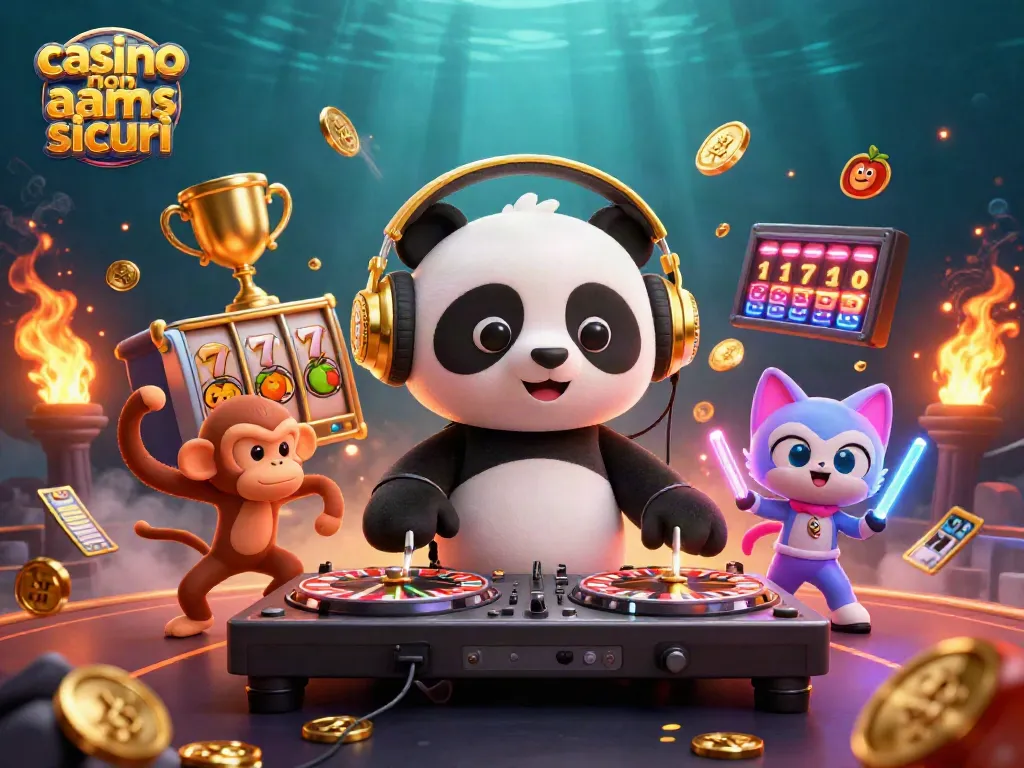 Gioca nei migliori casinò non AAMS sicuri con slot dinamiche e divertenti animazioni interattive.